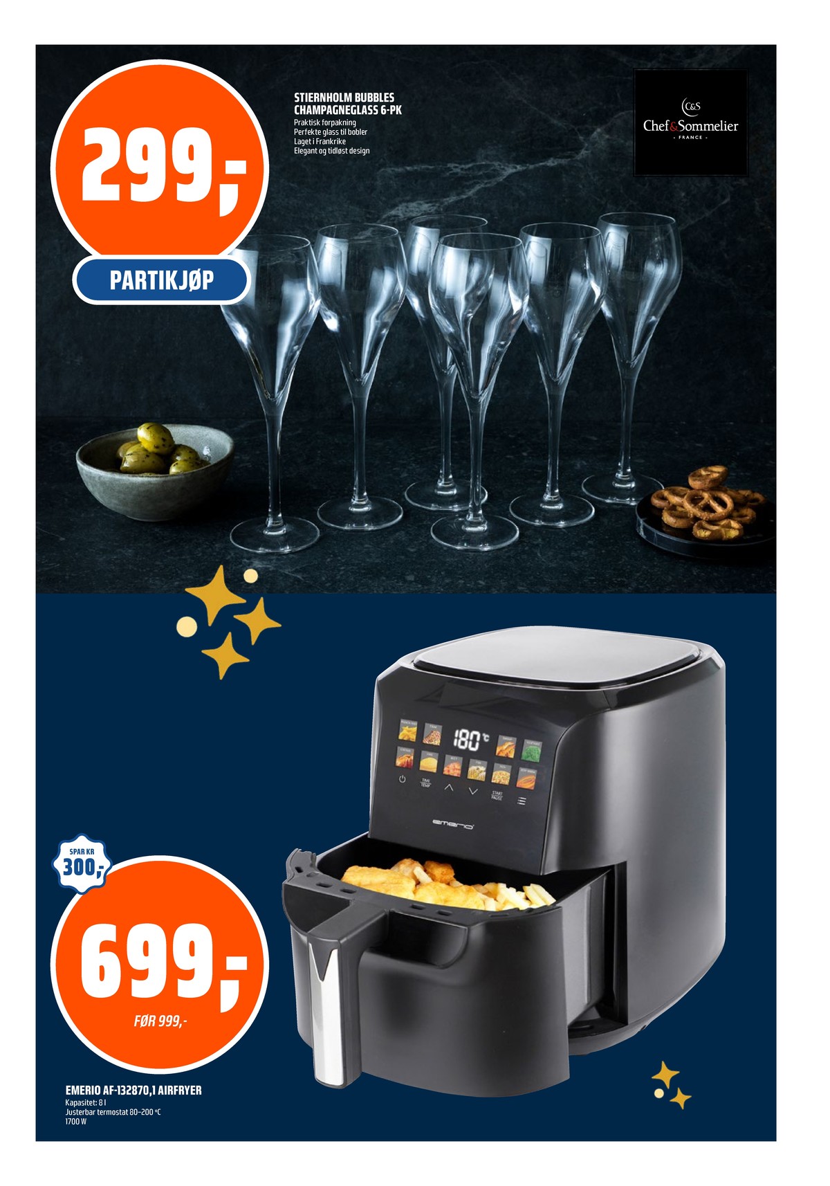 Se Coop Obs kundeavis for uke 1 på Tilbudsuken.no. Se gode tilbud på mange varer, f.eks. airfryer emerio eller andre varer. Les kundeavisen her! Side 15