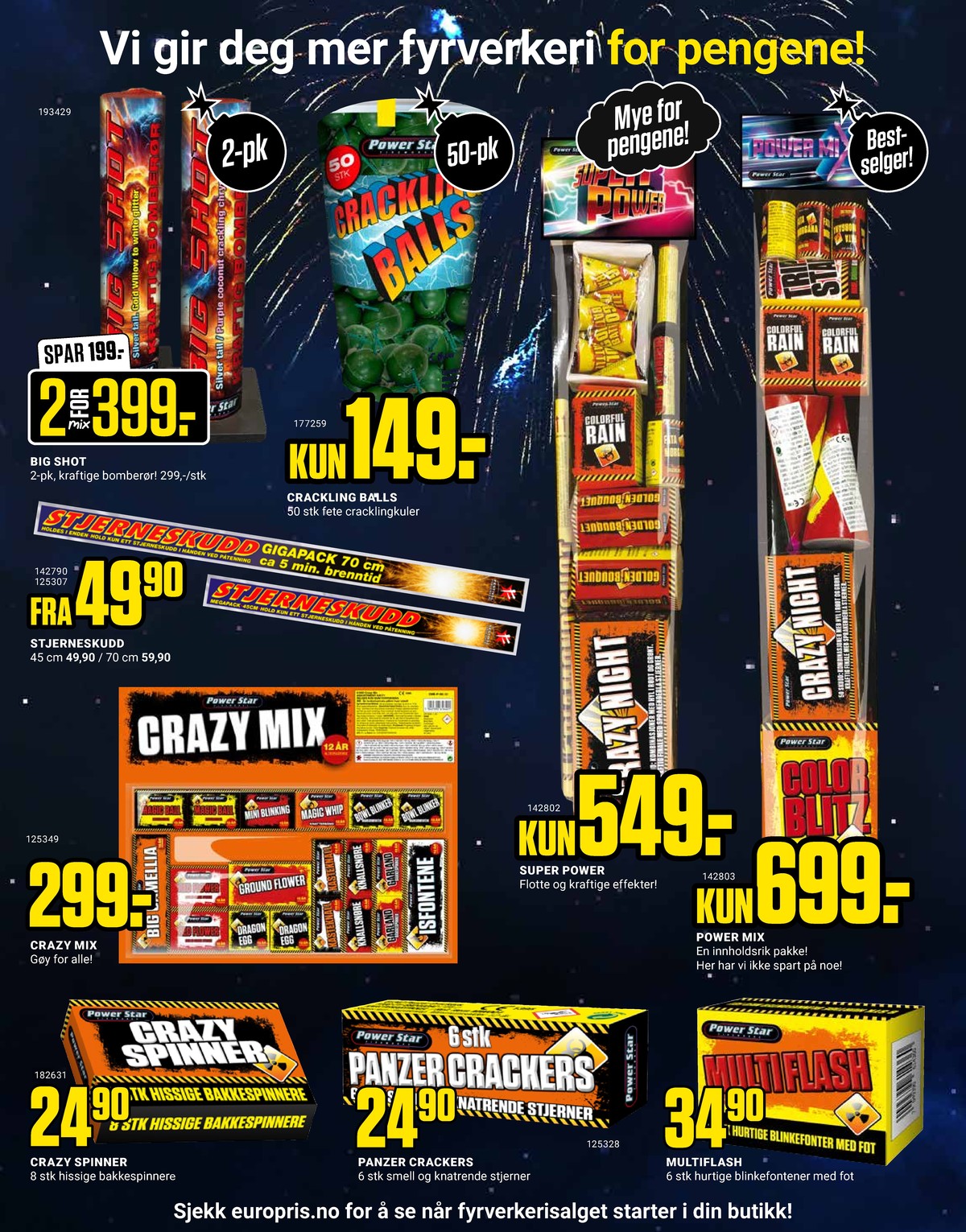 Se Europris kundeavis for uge 1 på Tilbudsuken.no. Se gode tilbud på mange varer. Les kundeavisen her! Side 2