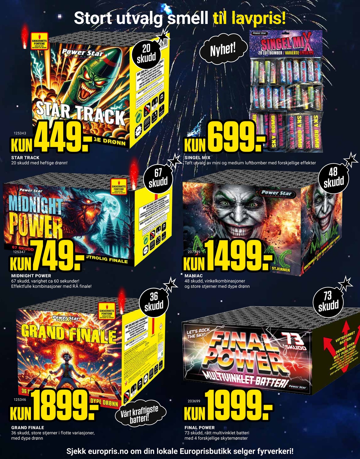 Se Europris kundeavis for uge 1 på Tilbudsuken.no. Se gode tilbud på mange varer. Les kundeavisen her! Side 4