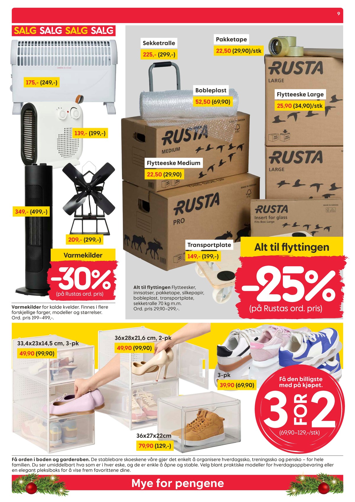 Se Rusta kundeavis for uke 1 på Tilbudsuken.no. Se gode tilbud på mange varer, f.eks. konvektorovn ukjent eller vifteovn ukjent. Les kundeavisen her! Side 9