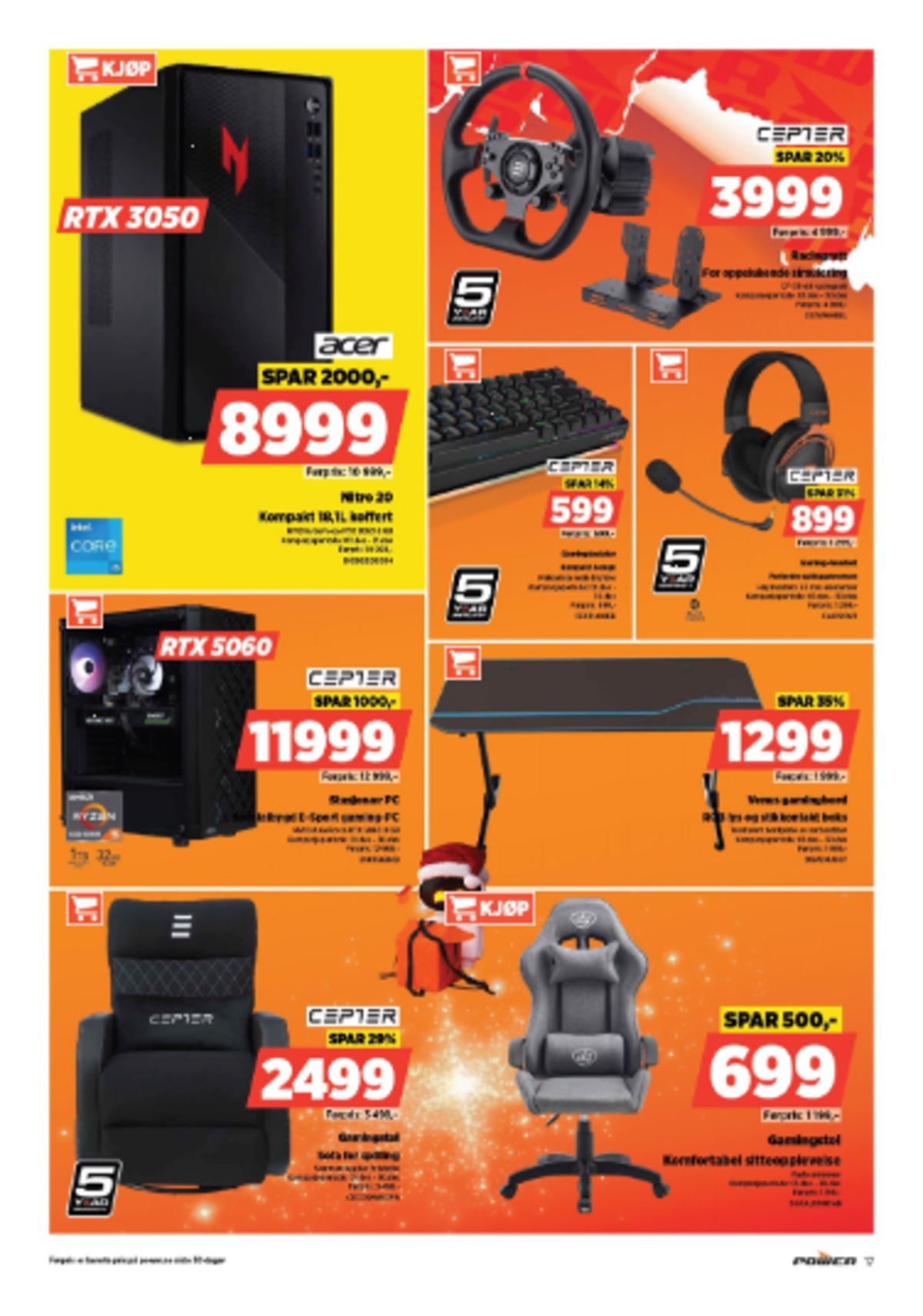 Se Power kundeavis for uge 1 på Tilbudsuken.no. Se gode tilbud på mange varer. Les kundeavisen her! Side 17