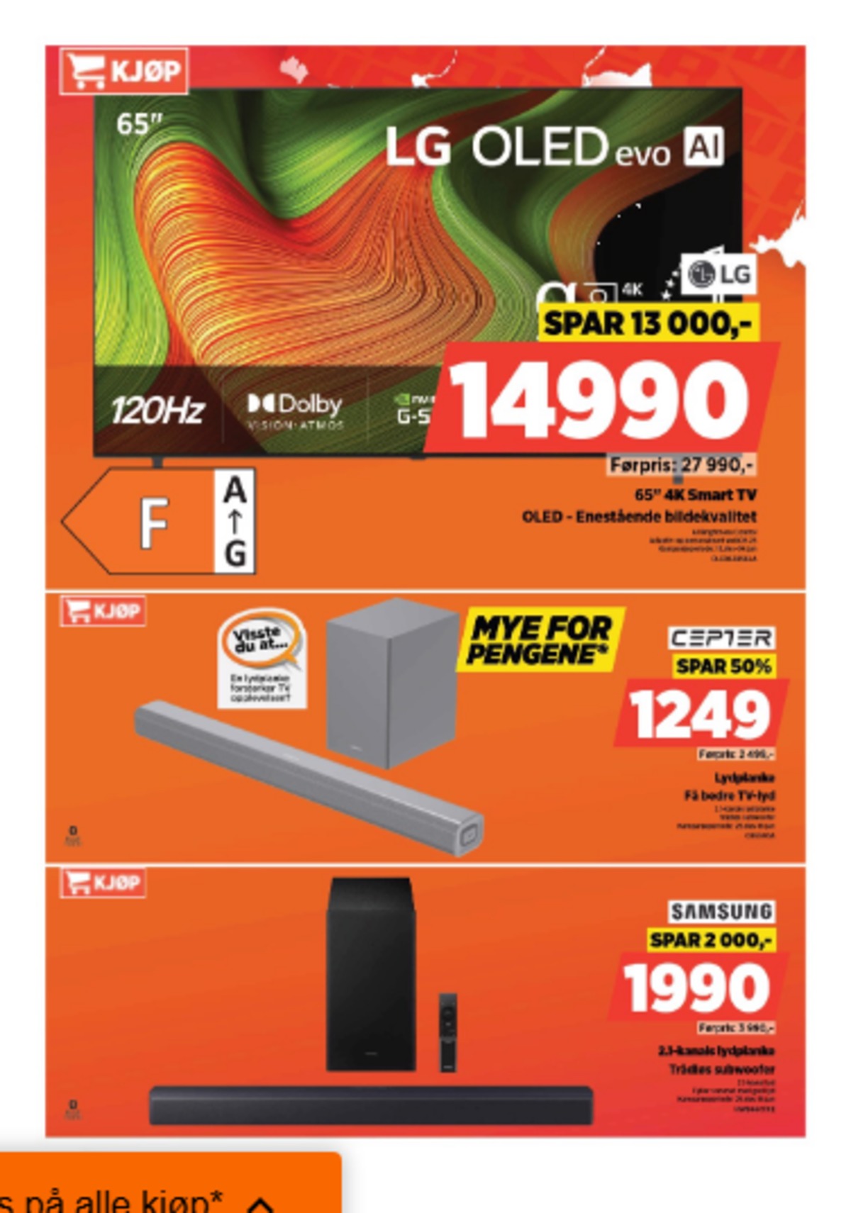 Se Power kundeavis for uge 1 på Tilbudsuken.no. Se gode tilbud på mange varer. Les kundeavisen her! Side 22