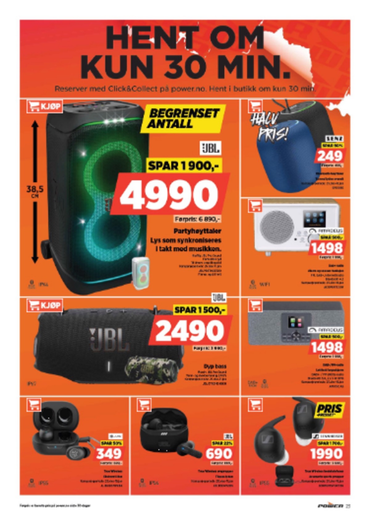 Se Power kundeavis for uge 1 på Tilbudsuken.no. Se gode tilbud på mange varer. Les kundeavisen her! Side 23