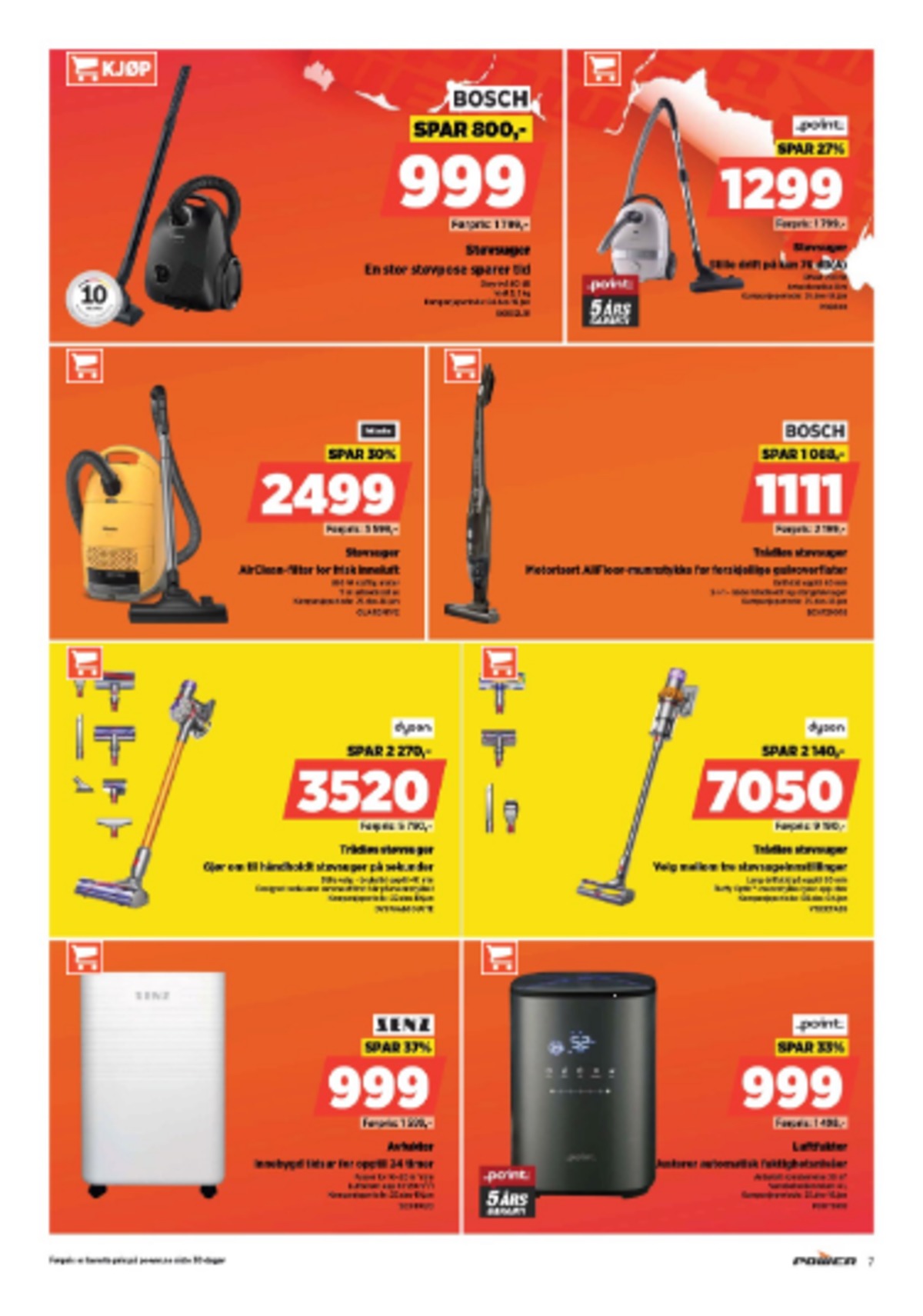 Se Power kundeavis for uge 1 på Tilbudsuken.no. Se gode tilbud på mange varer. Les kundeavisen her! Side 7