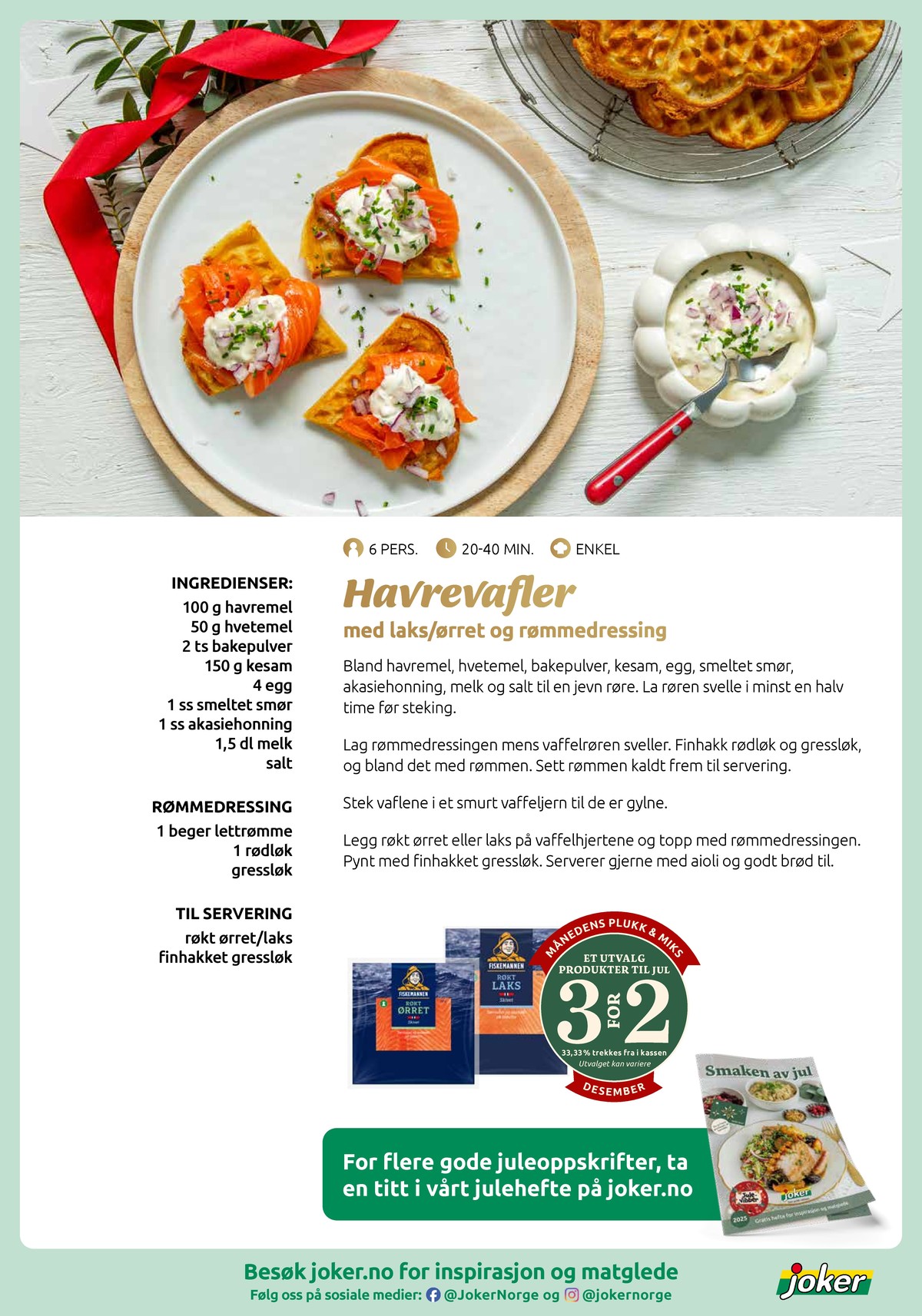 Se Joker kundeavis for uge 1 på Tilbudsuken.no. Se gode tilbud på mange varer. Les kundeavisen her! Side 12