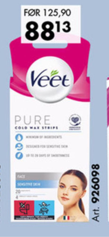 Veet, Hårfjerning