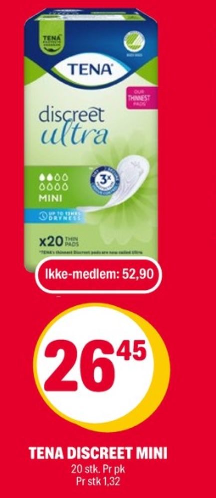 Tena, Sanitetsbind