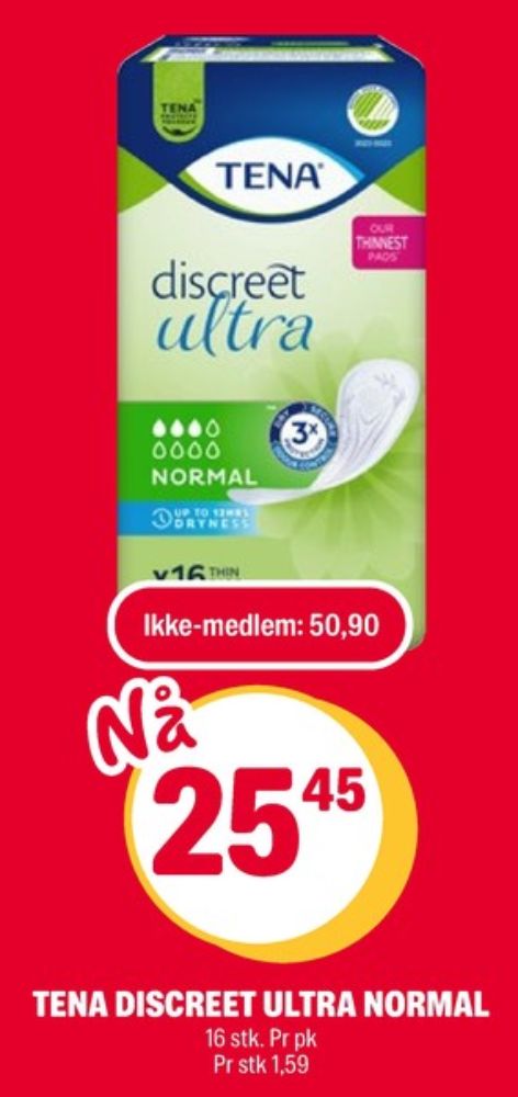 Tena, Sanitetsbind