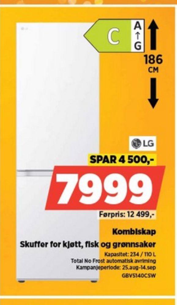 LG, Kombiskap