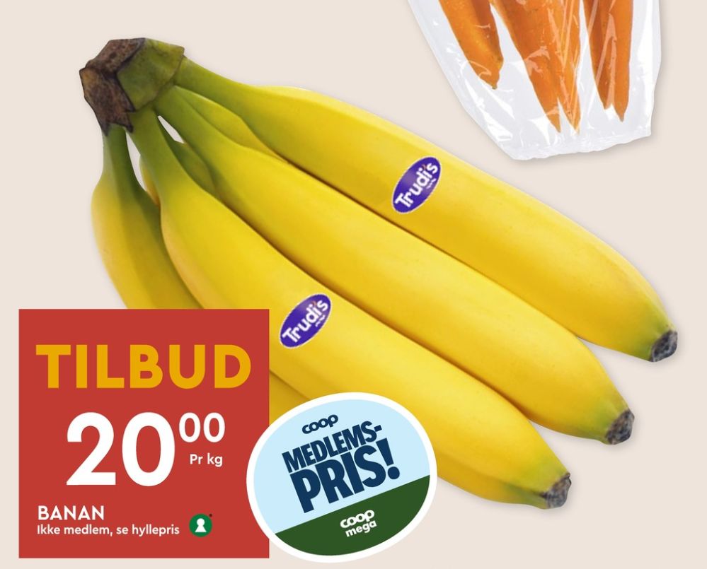 Trudi's, Banan