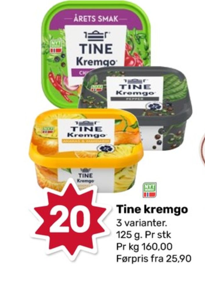 Kremgo, Smøreost Chimichurri