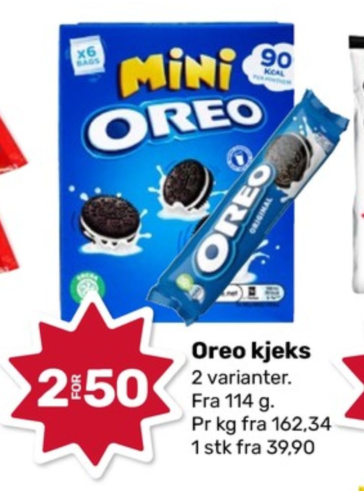 Oreo, Kjeks Original