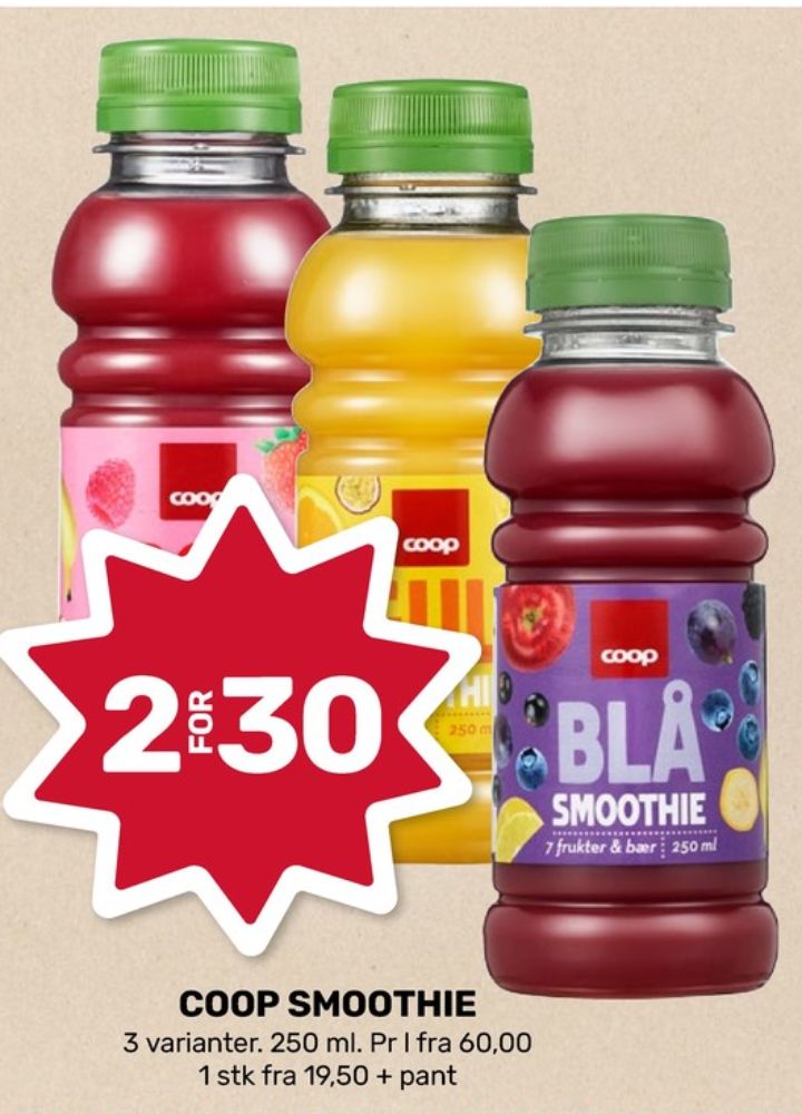 Coop, Blå Smoothie