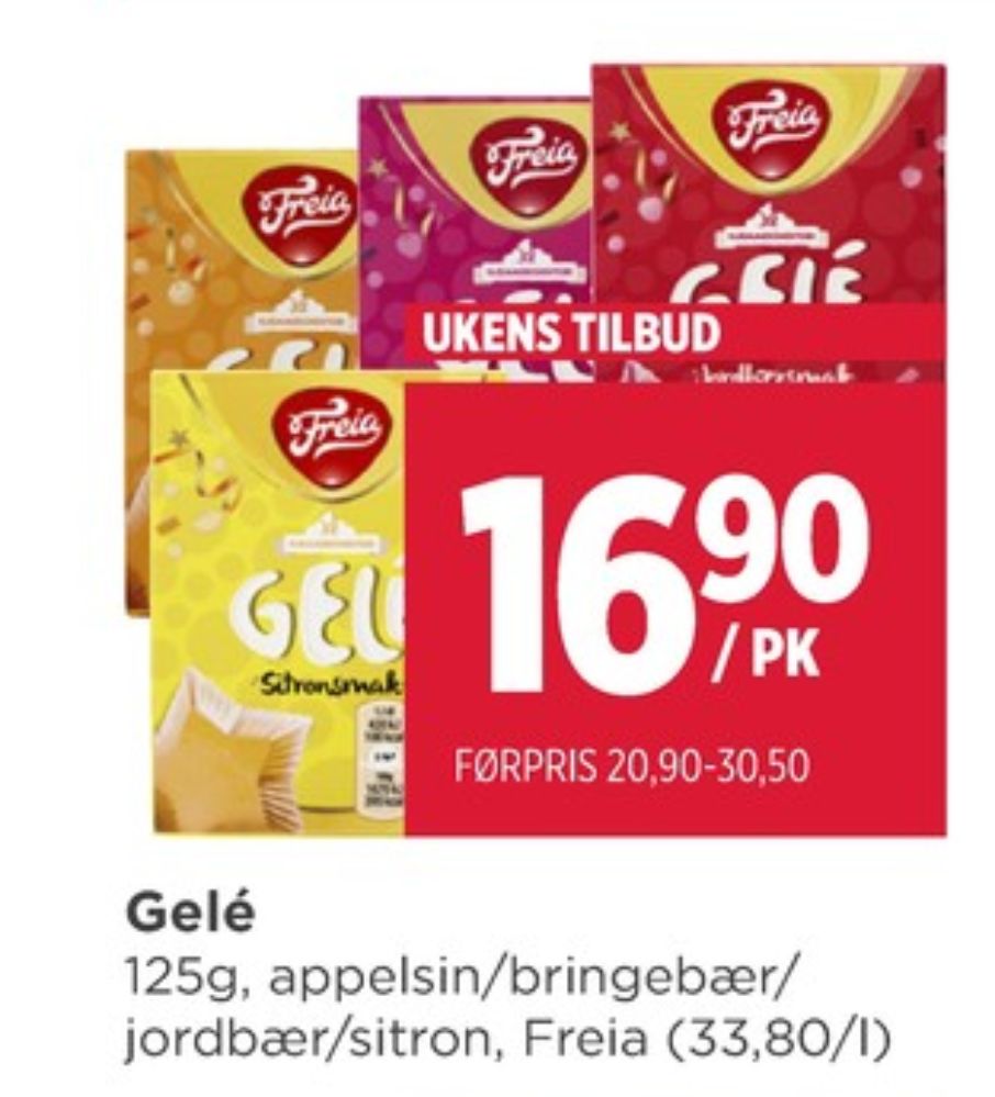 Freia, Gele Jordbær