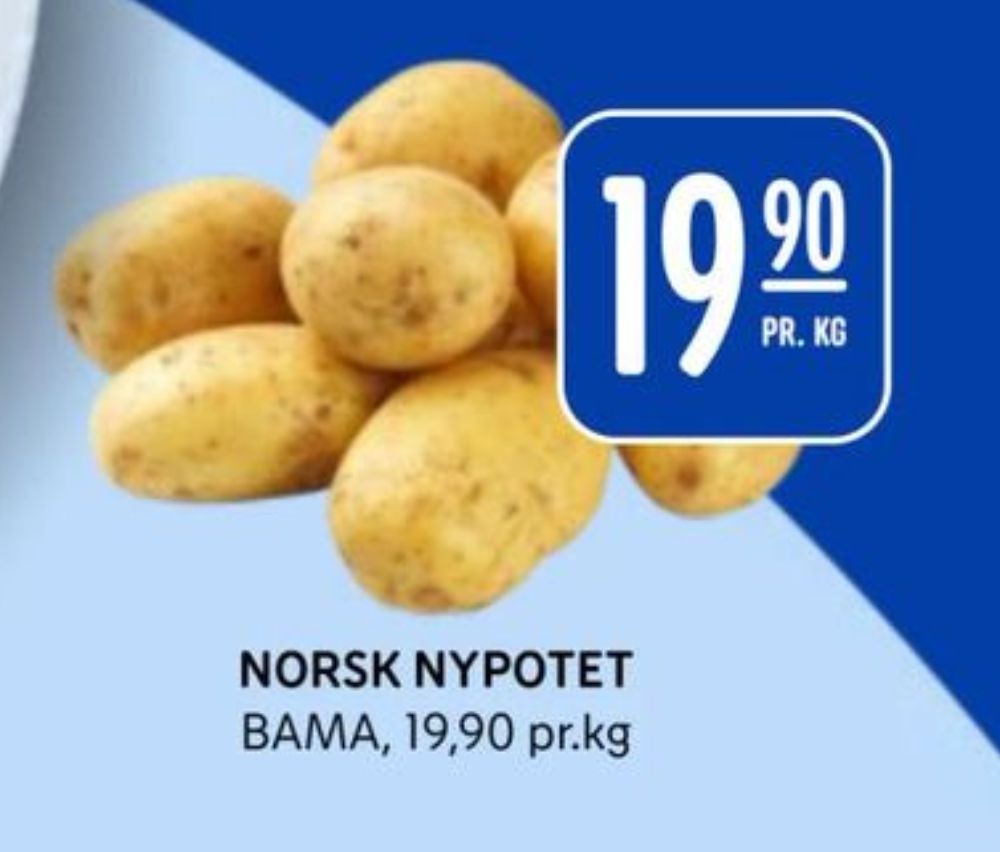 BAMA, Poteter