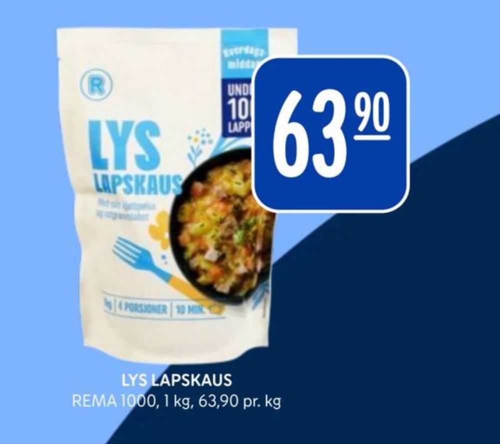 Rema 1000, Lys Lapskaus