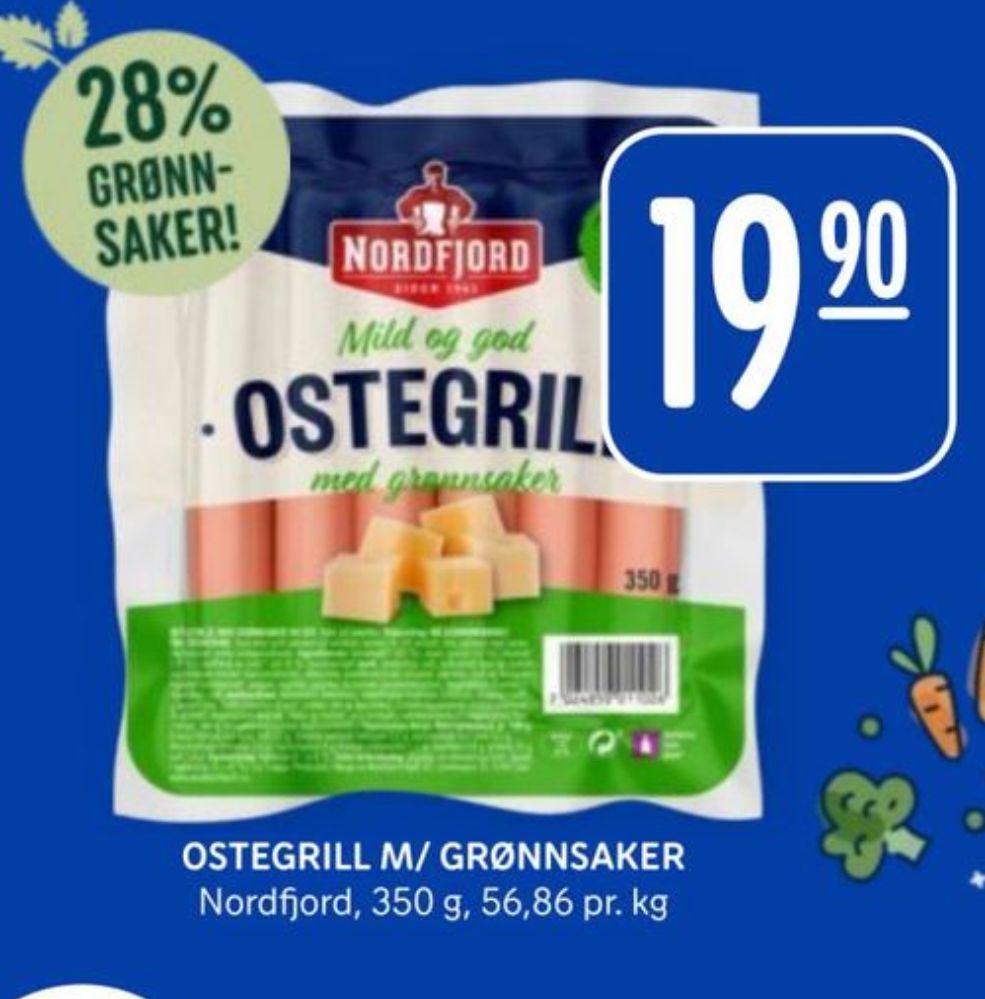 Nordfjord, Ostegrill