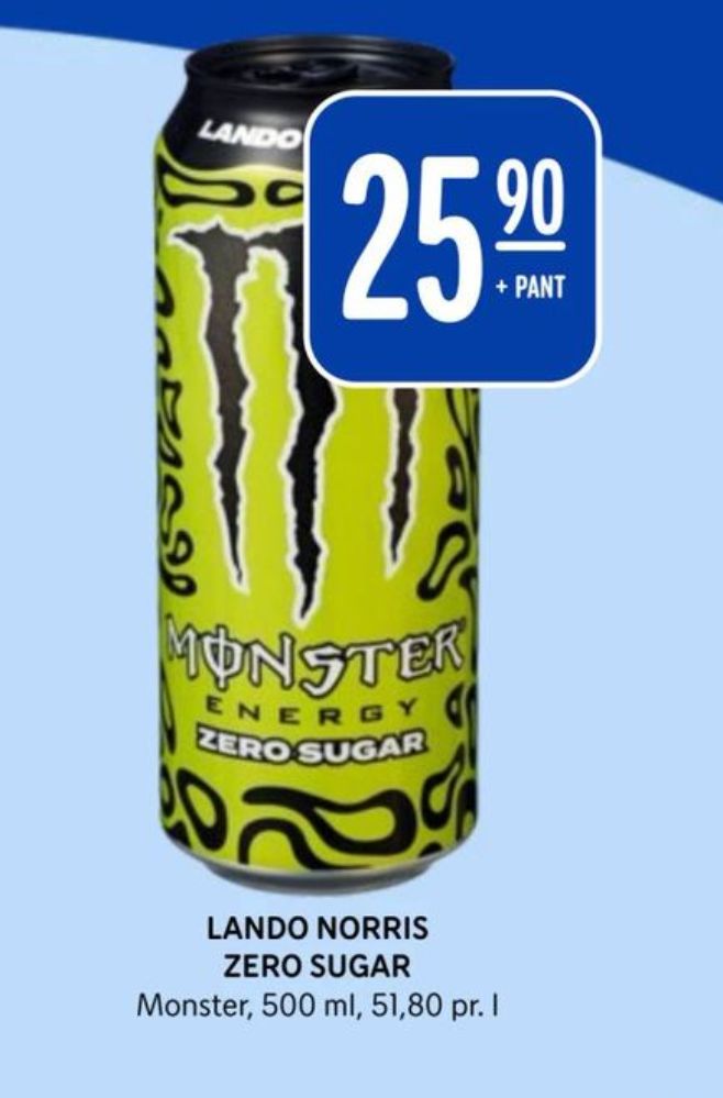 Monster Energy, Energidrikk