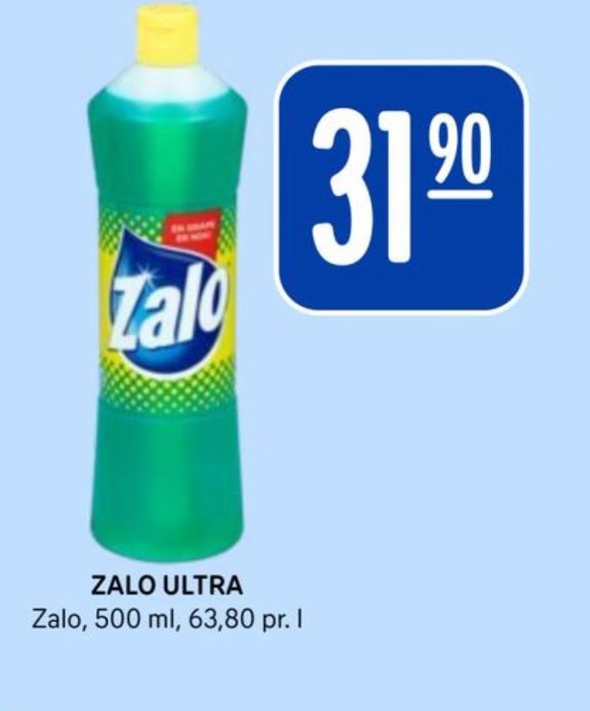 Zalo, Oppvaskmiddel