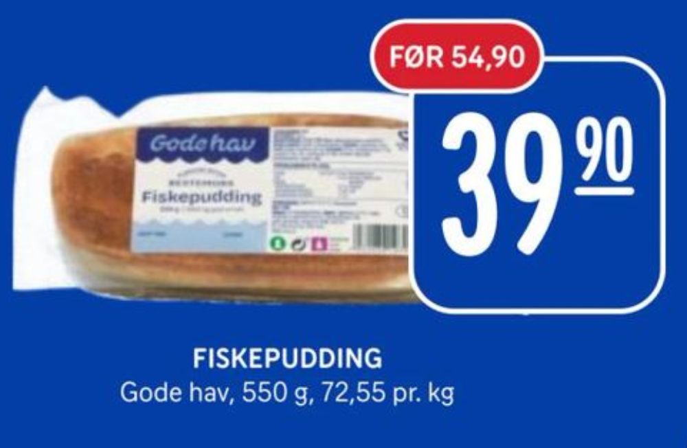 Godehav, Fiskepudding