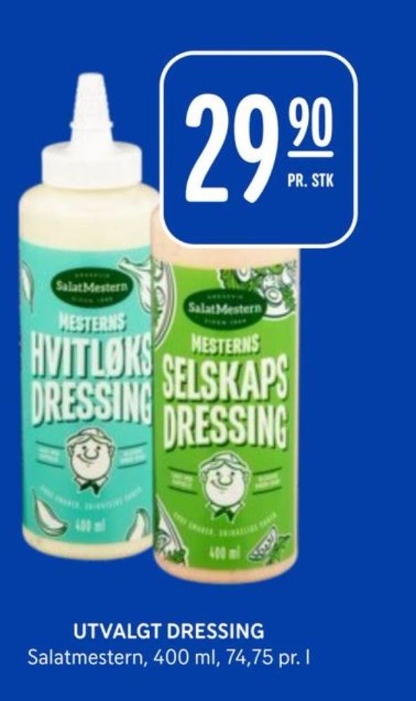 SalatMestern, Hvitløkdressing