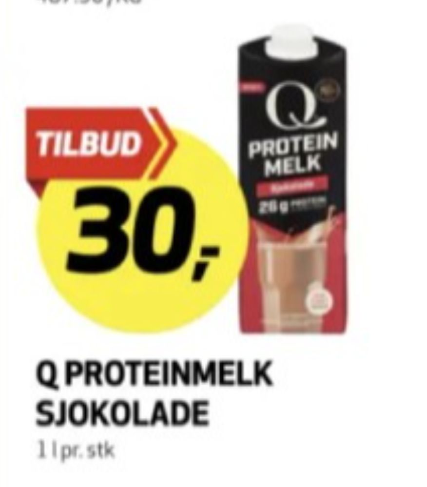Q, Proteinmelk Sjokolade