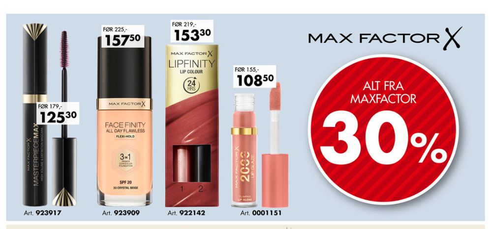 Max Factor, Foundation