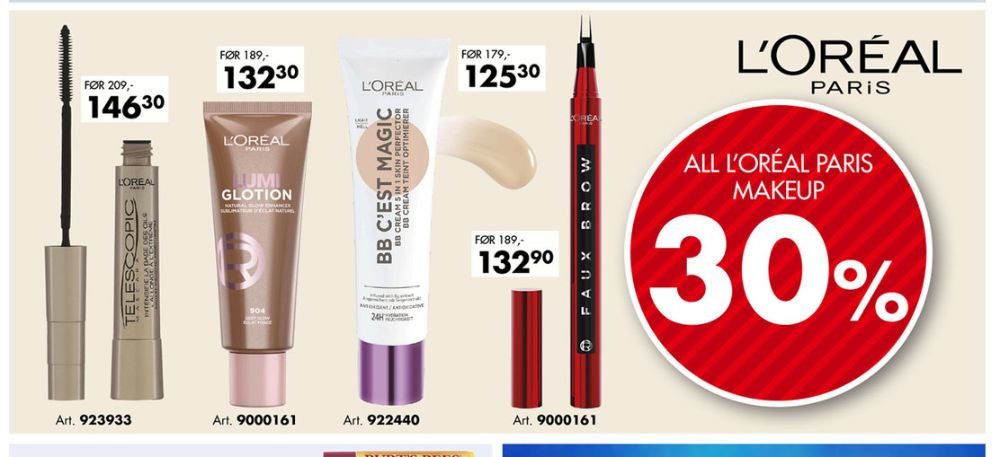 Loreal Paris, Krem
