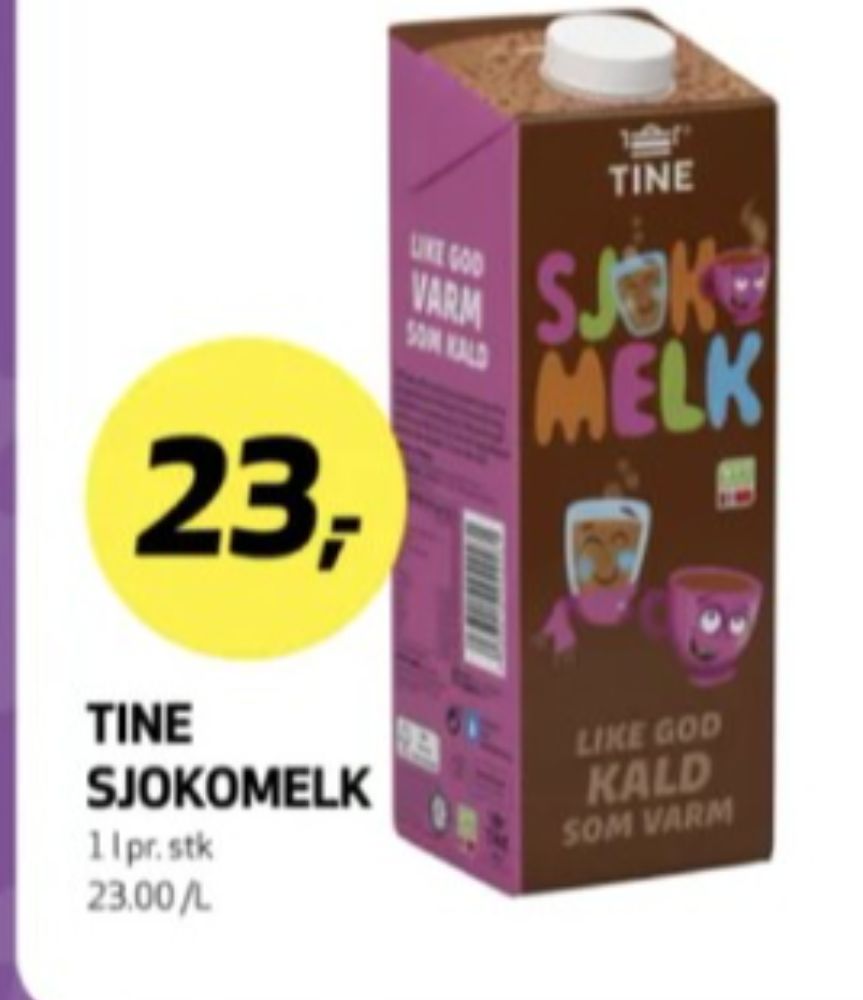 Tine, Sjokolademelk