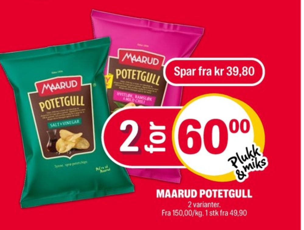 Maarud, Potetgull Biff & Grillet Paprika