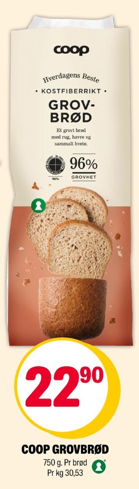 Coop, Brød