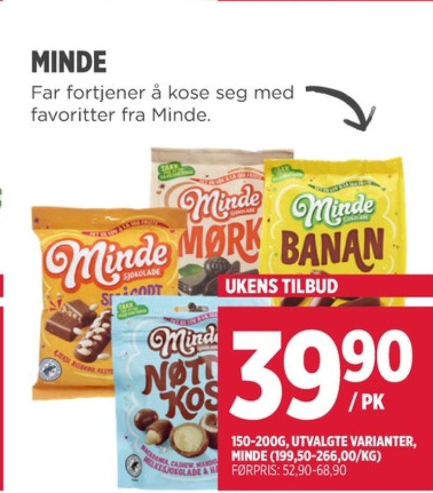 Minde Banan, Sjokoladepose