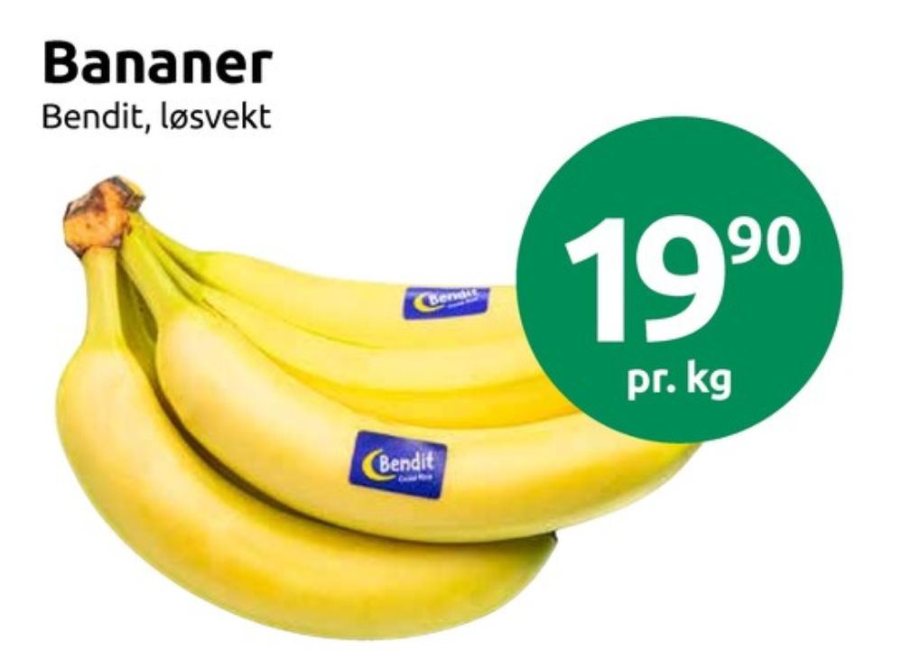 Bendit, Banan