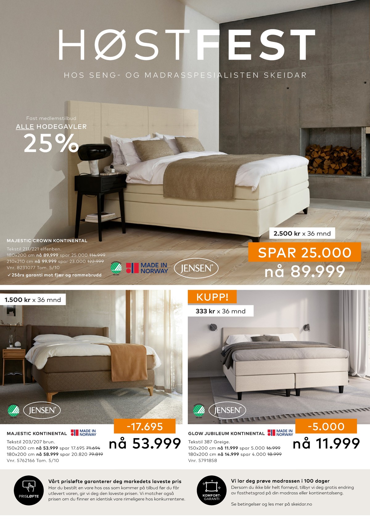 Se Skeidar kundeavis for uge 46 på Tilbudsuken.no. Se gode tilbud på mange varer. Les kundeavisen her! Side 14