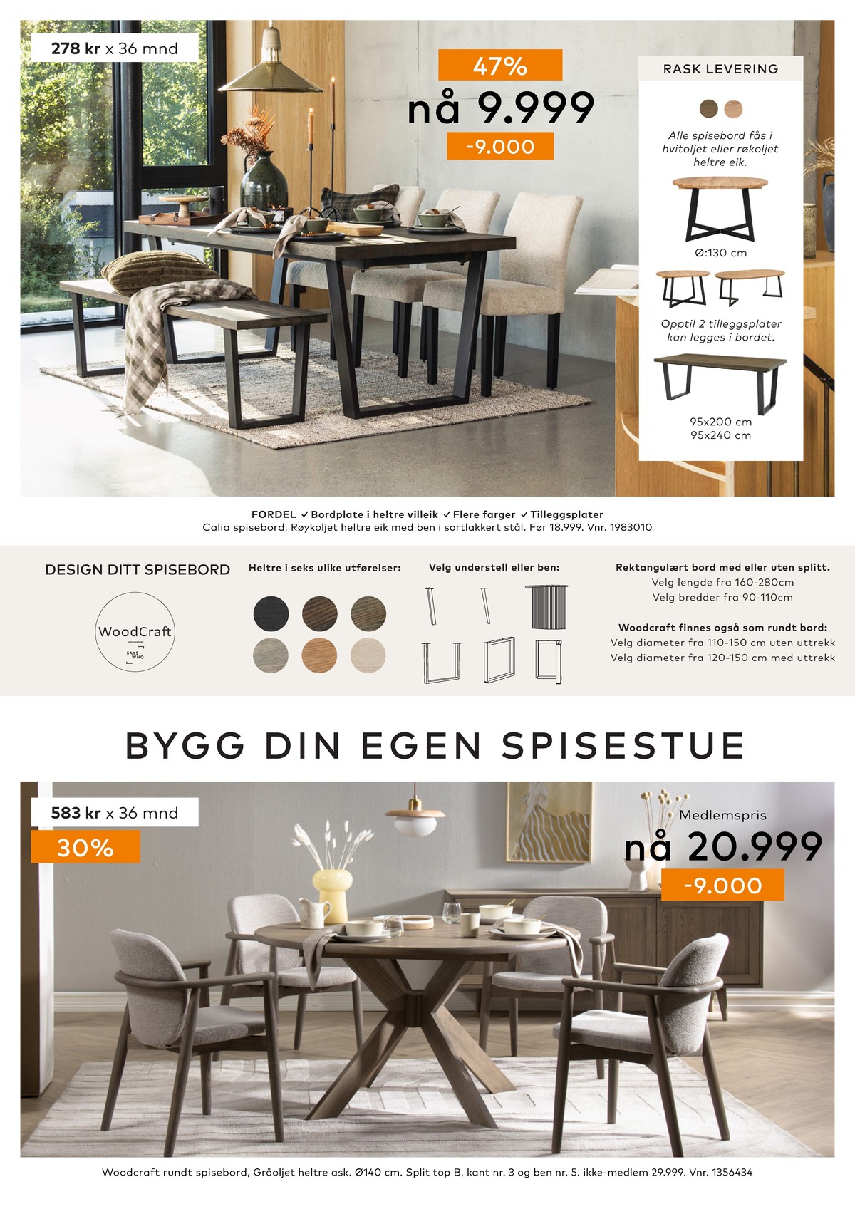 Se Skeidar kundeavis for uge 46 på Tilbudsuken.no. Se gode tilbud på mange varer. Les kundeavisen her! Side 21