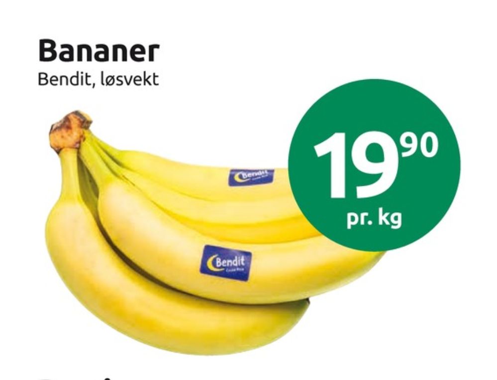 Bendit, Banan