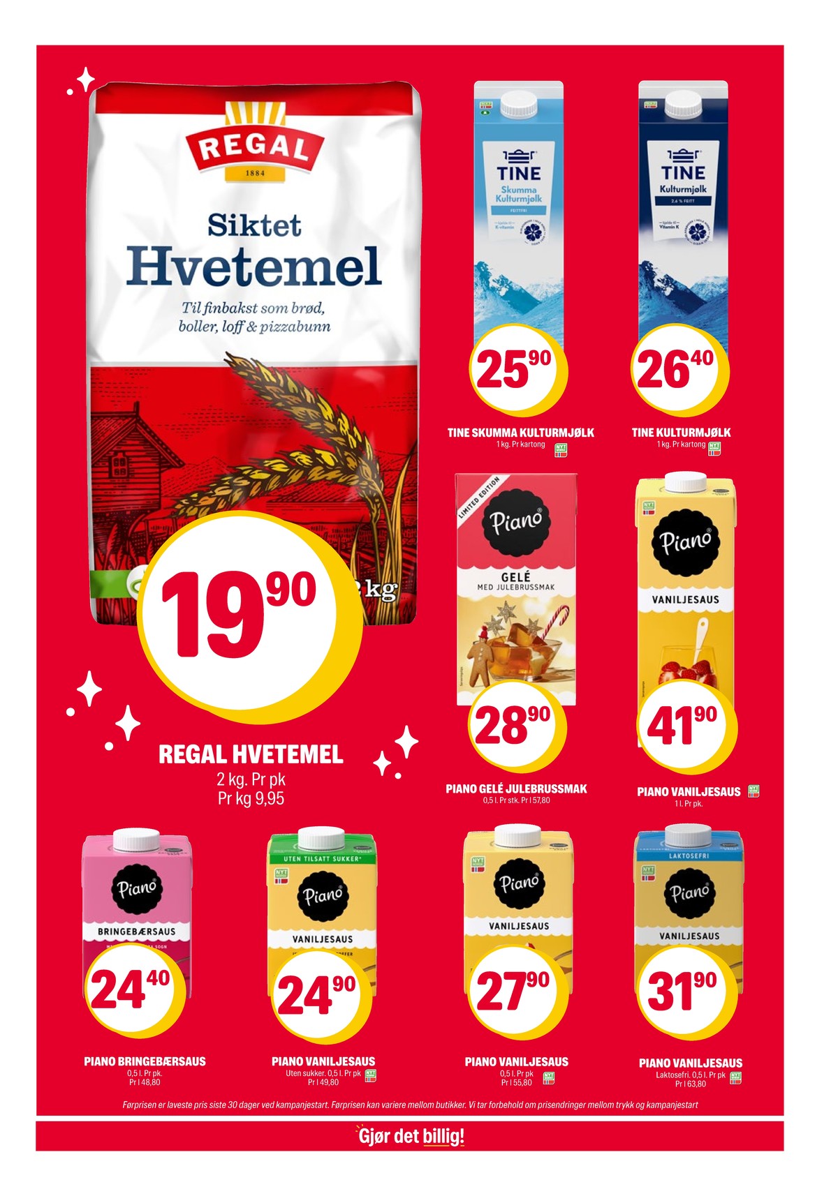 Se Coop Extra kundeavis for uke 49 på Tilbudsuken.no. Se gode tilbud på mange varer, f.eks. kulturmjølk 2,6% tine eller skummet melk kulturmjølk. Les kundeavisen her! Side 15