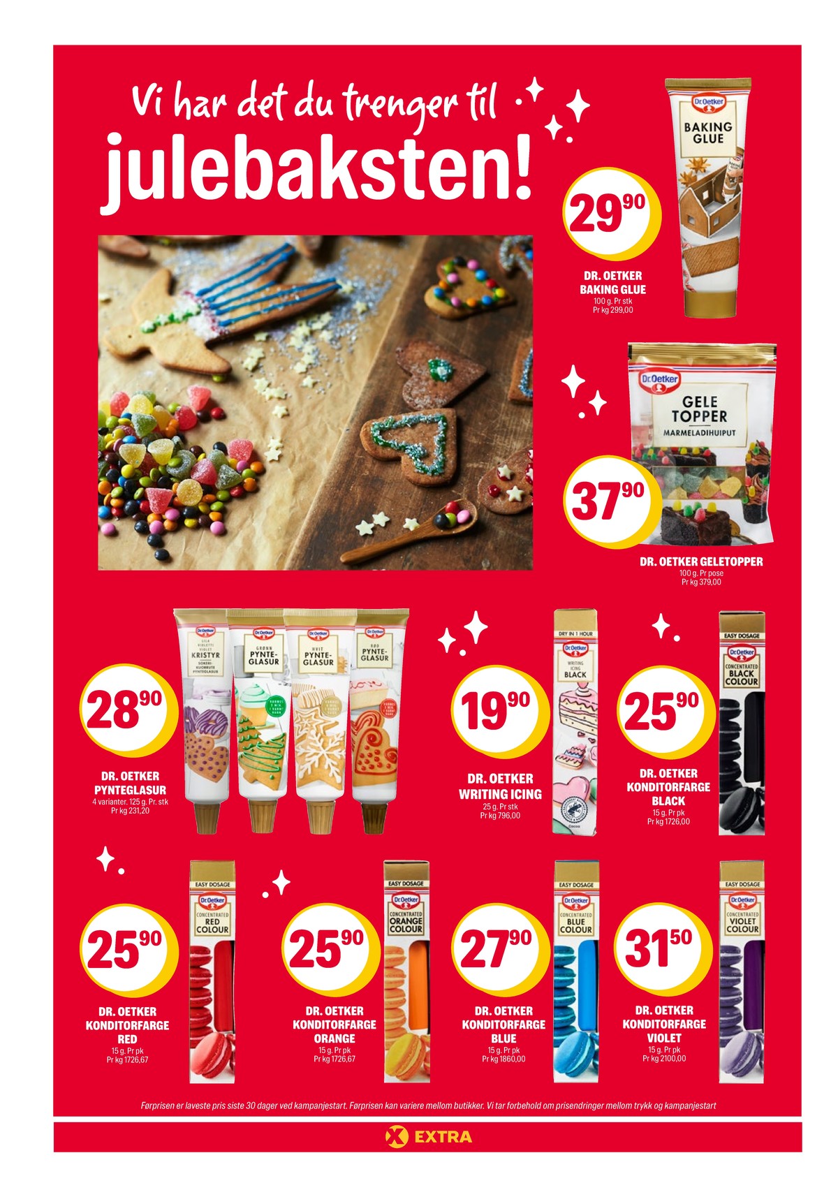 Se Coop Extra kundeavis for uke 49 på Tilbudsuken.no. Se gode tilbud på mange varer, f.eks. baketillbehør dr oetker eller baketillbehør dr oetker. Les kundeavisen her! Side 16