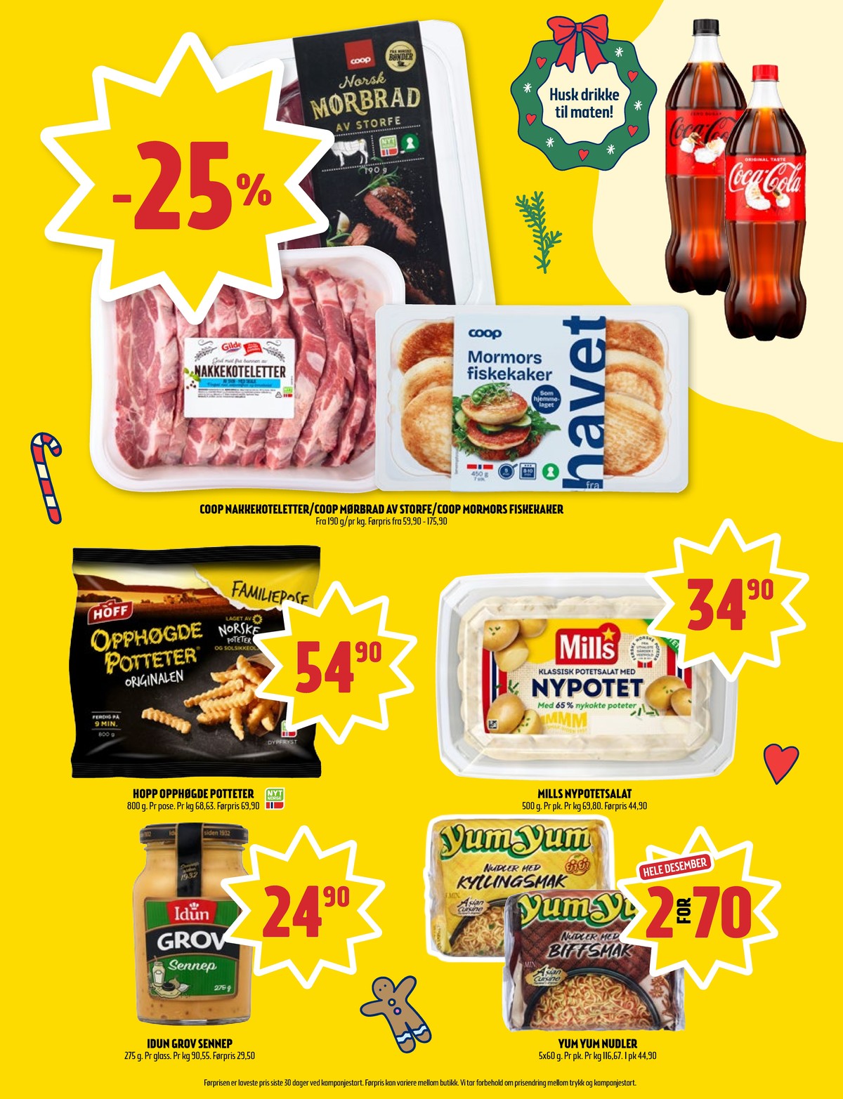 Se Coop Prix kundeavis for uke 49 på Tilbudsuken.no. Se gode tilbud på mange varer, f.eks. nakkekoteletter gilde eller fiskekaker coop. Les kundeavisen her! Side 2