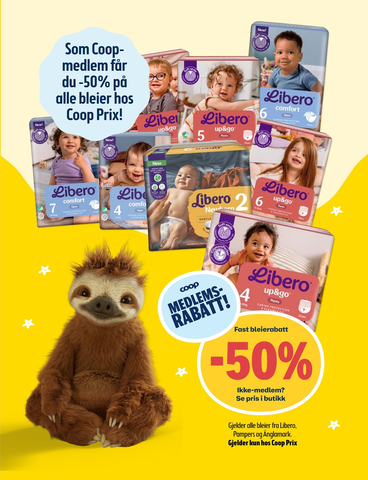 Se Coop Prix kundeavis for uke 49 på Tilbudsuken.no. Se gode tilbud på mange varer, f.eks. bleier libero eller bleier pampers. Les kundeavisen her! Side 12