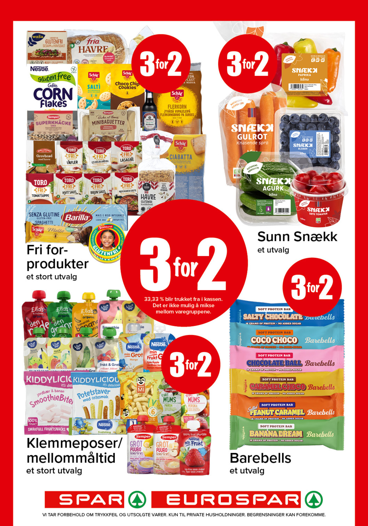 Se Spar - Eurospar kundeavis for uke 49 på Tilbudsuken.no. Se gode tilbud på mange varer, f.eks. sesam & havsalt knekkebrød wasa eller vaffelmix toro. Les kundeavisen her! Side 13