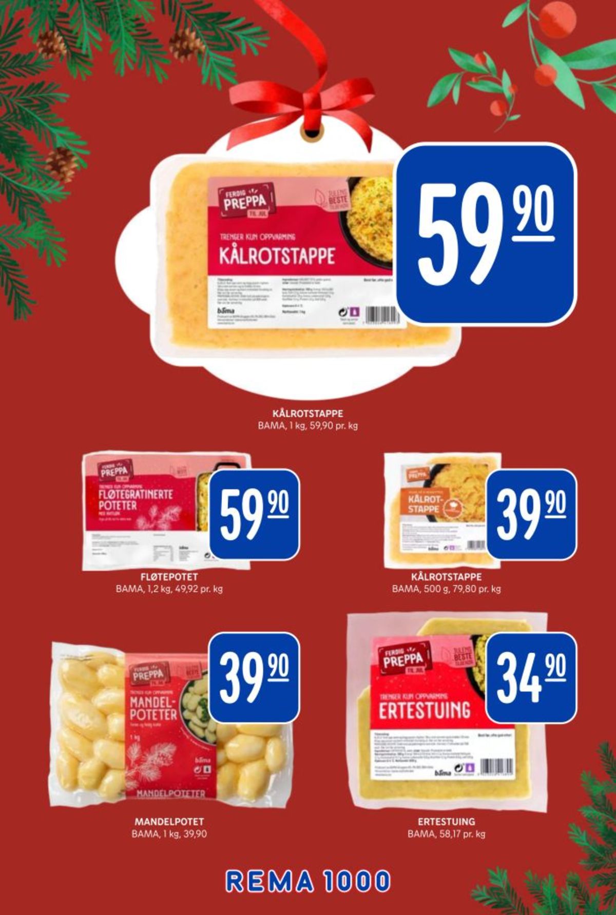 Se Rema 1000 kundeavis for uke 49 på Tilbudsuken.no. Se gode tilbud på mange varer, f.eks. kålrotstappe bama eller kålrotstappe bama. Les kundeavisen her! Side 18