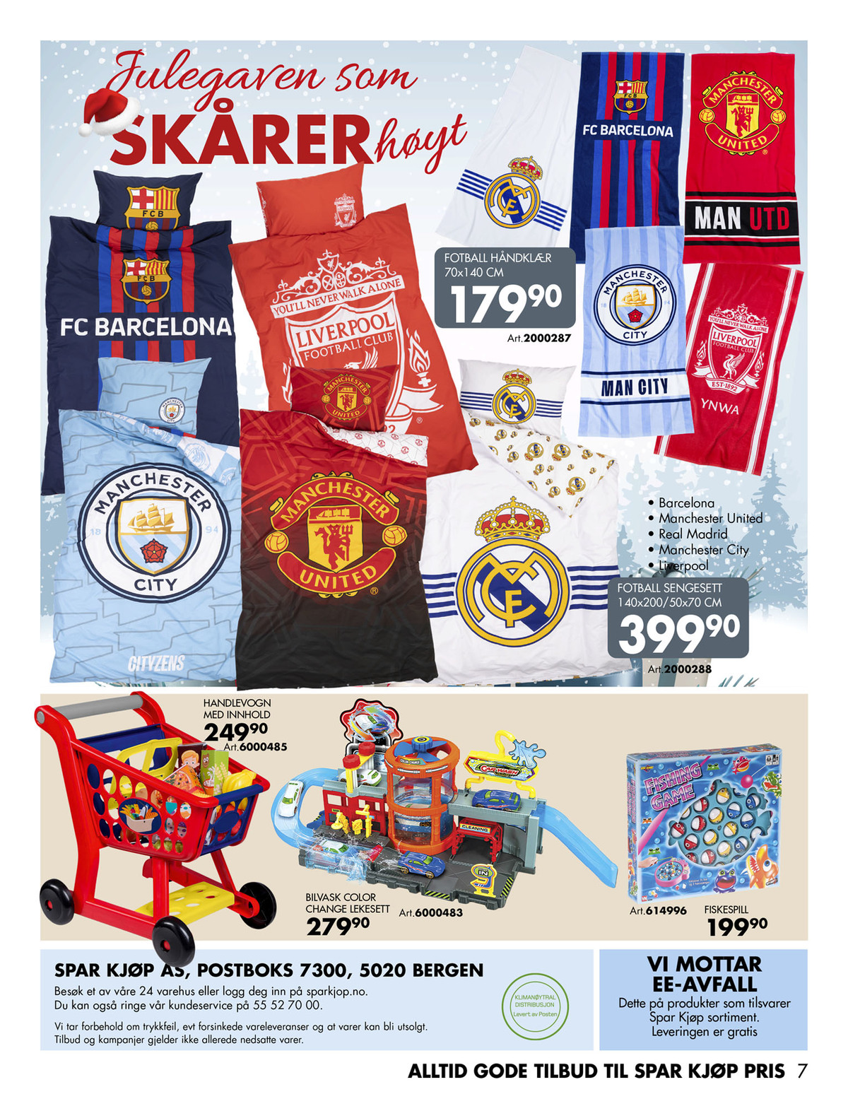 Se Sparkjøp kundeavis for uke 49 på Tilbudsuken.no. Se gode tilbud på mange varer, f.eks. sengesett ukjent eller sengesett ukjent. Les kundeavisen her! Side 7