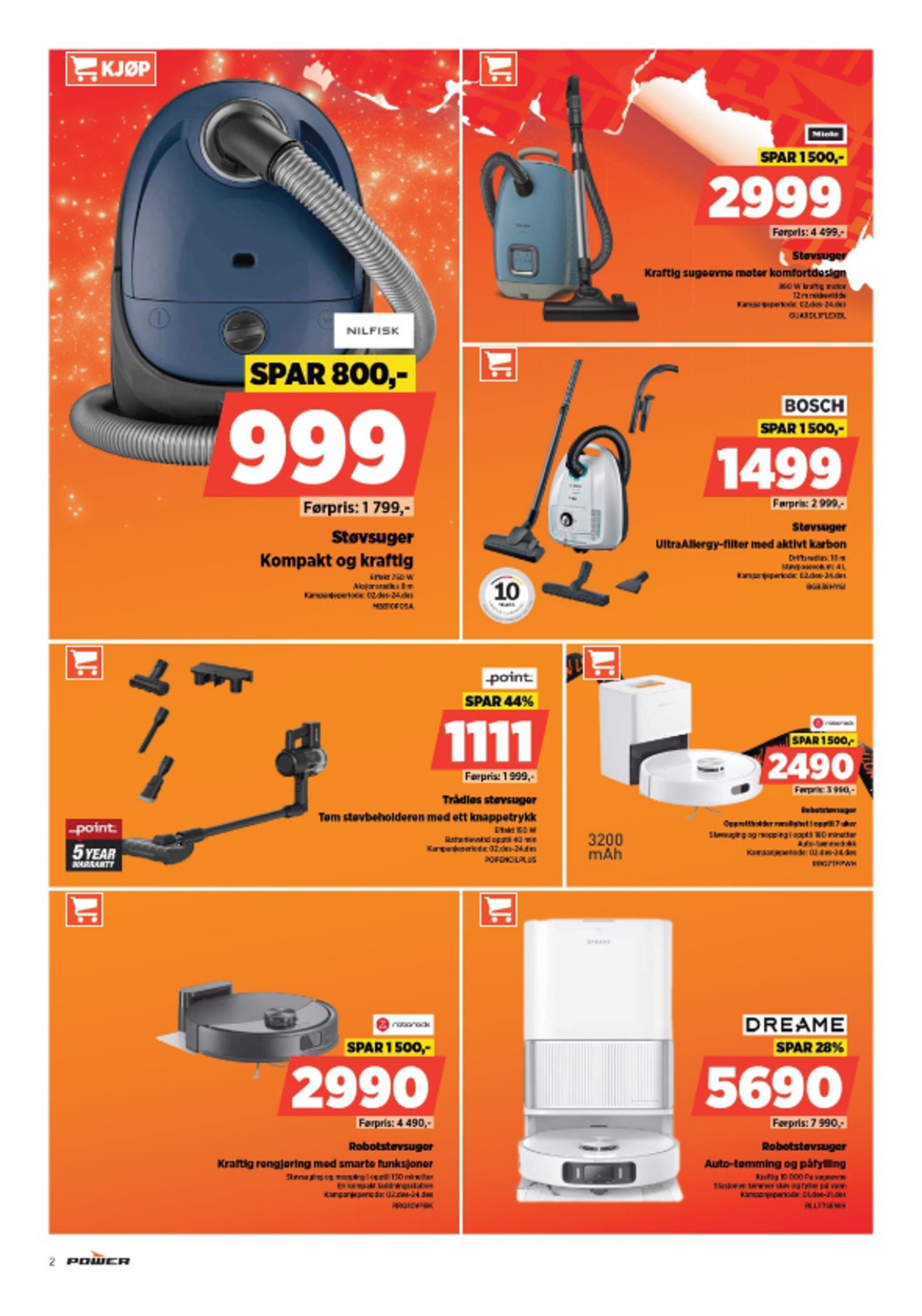 Se Power kundeavis for uge 49 på Tilbudsuken.no. Se gode tilbud på mange varer. Les kundeavisen her! Side 2