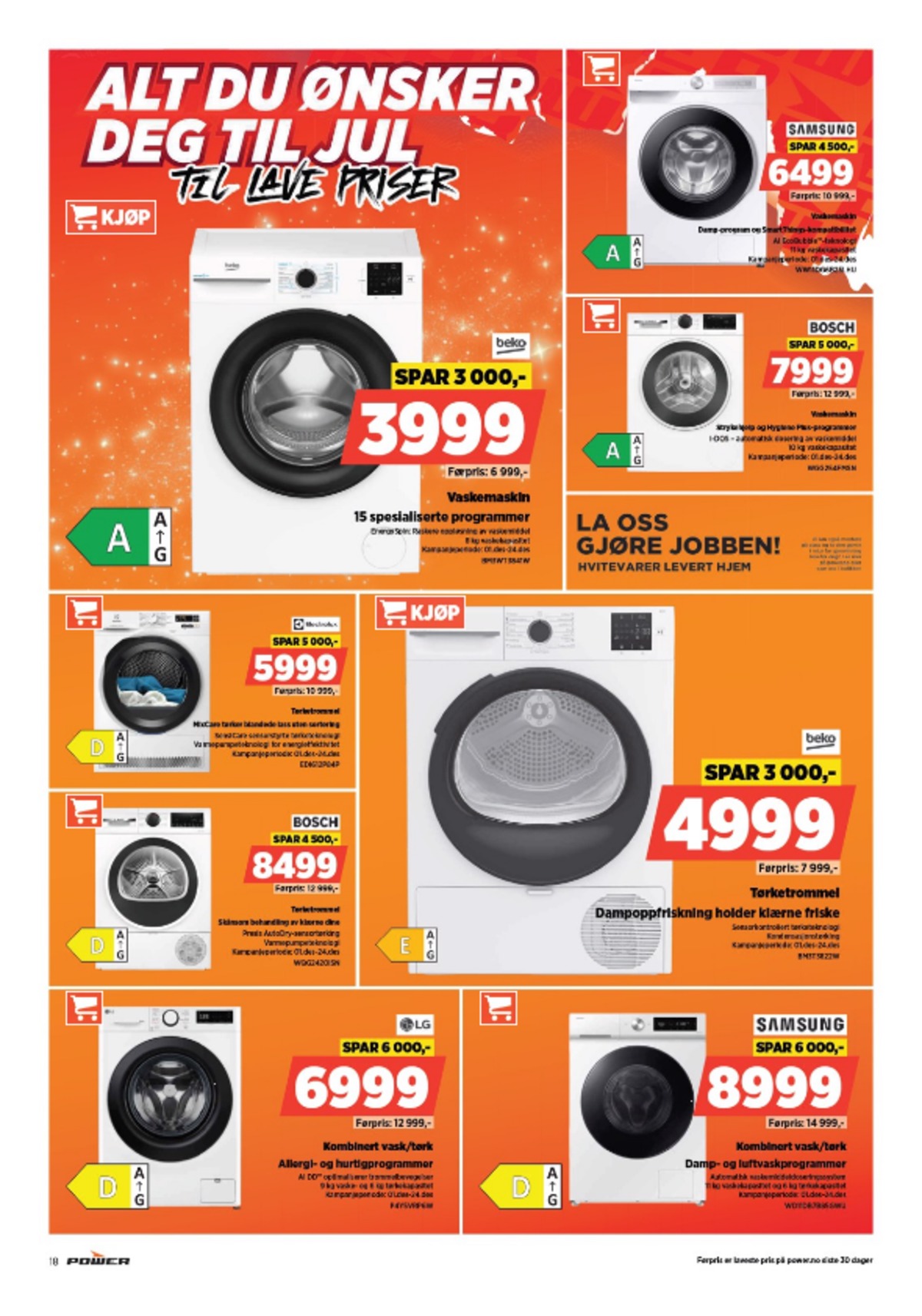 Se Power kundeavis for uge 49 på Tilbudsuken.no. Se gode tilbud på mange varer. Les kundeavisen her! Side 18