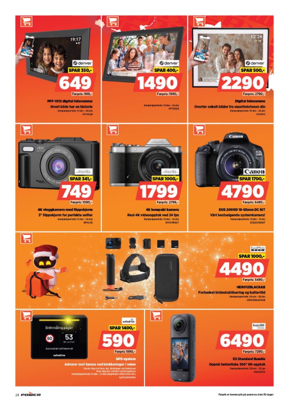 Se Power kundeavis for uge 49 på Tilbudsuken.no. Se gode tilbud på mange varer. Les kundeavisen her! Side 24