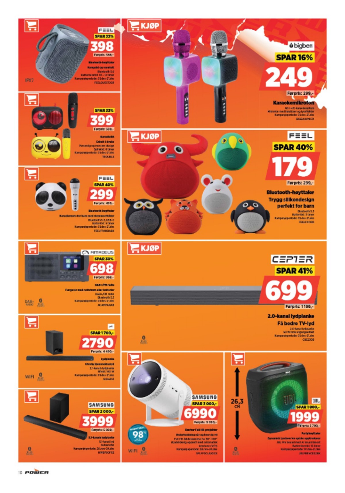 Se Power kundeavis for uge 49 på Tilbudsuken.no. Se gode tilbud på mange varer. Les kundeavisen her! Side 10