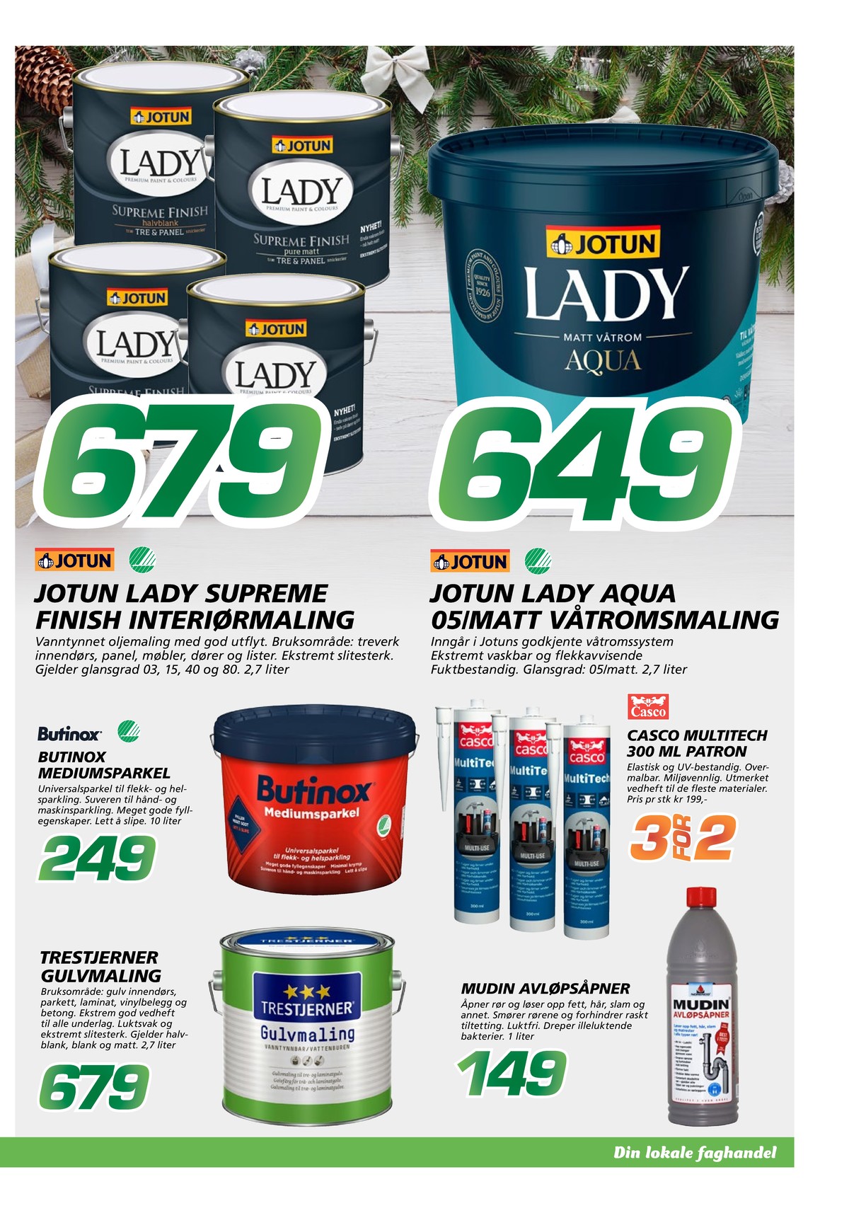 Se Coop Byggmix kundeavis for uge 50 på Tilbudsuken.no. Se gode tilbud på mange varer. Les kundeavisen her! Side 3