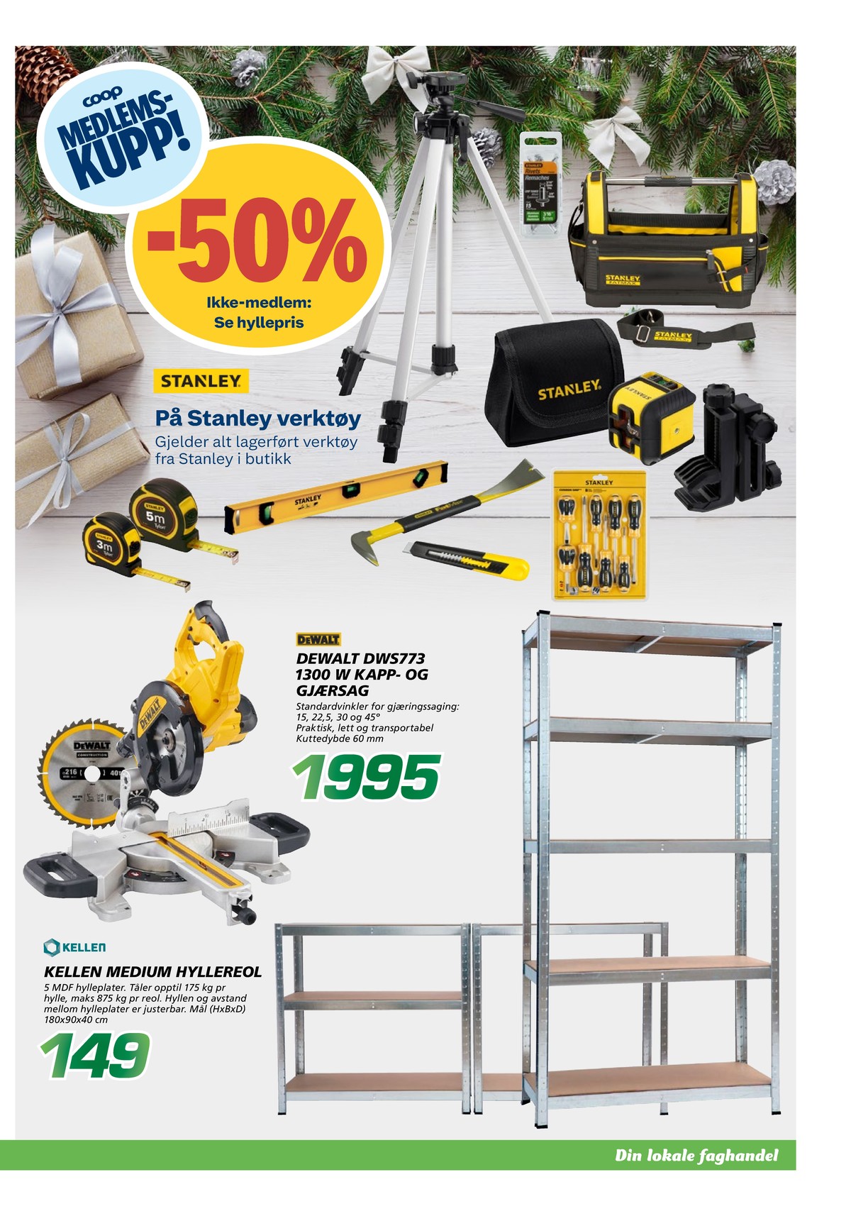 Se Coop Byggmix kundeavis for uge 50 på Tilbudsuken.no. Se gode tilbud på mange varer. Les kundeavisen her! Side 7