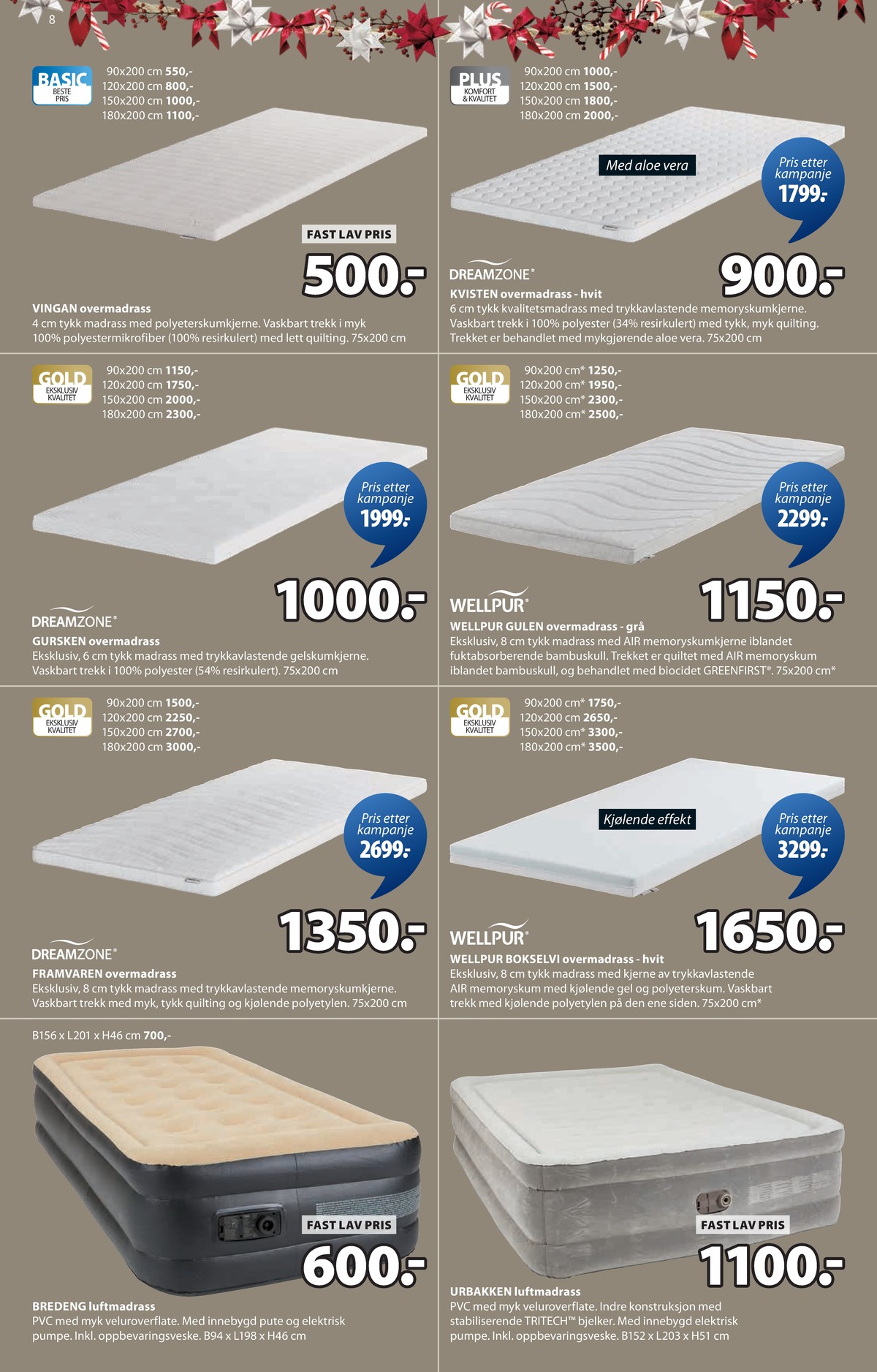 Se JYSK kundeavis for uge 50 på Tilbudsuken.no. Se gode tilbud på mange varer. Les kundeavisen her! Side 9